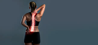 Woman with Back Pain