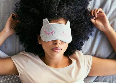 Woman sleeping