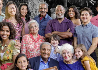 Foto Familiar de Latinos